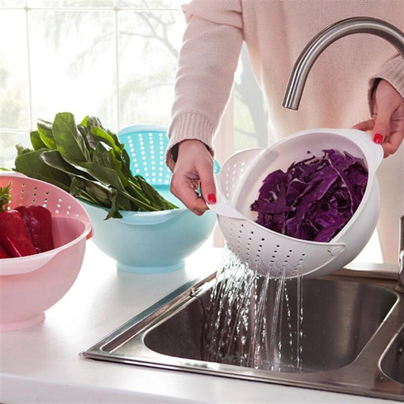 Plastic Strainer Kitchen Colander Basket