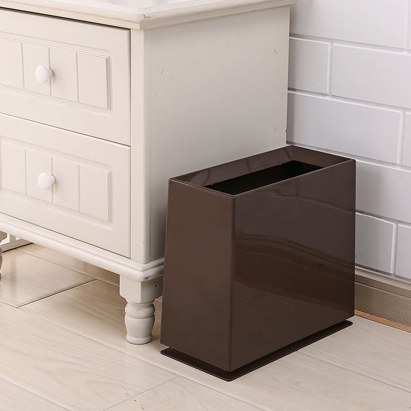 Dual Compartment Plastic Garbage Trash Can