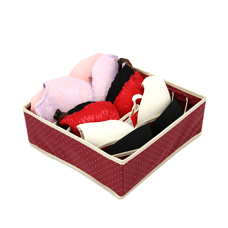 Non-Woven Fabric Underwear Organizer Storage Box (Set of 3)