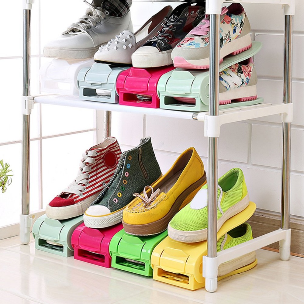 Stackable Shoe Holder Storage Organizer