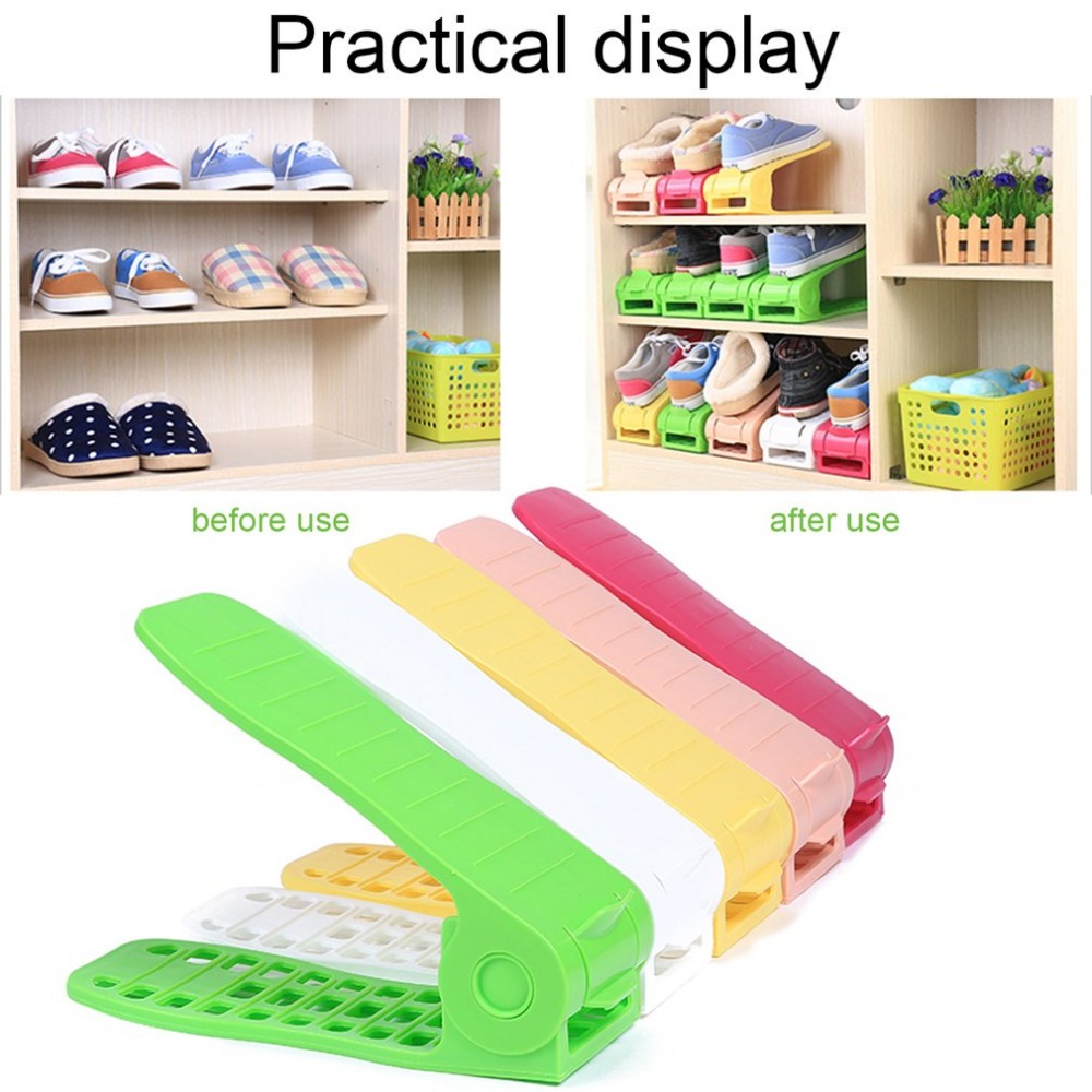 Stackable Shoe Holder Storage Organizer