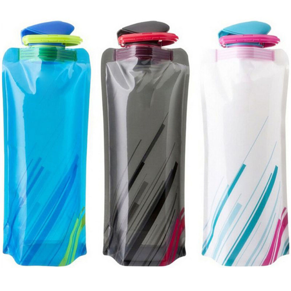 Reusable Water Bottles Foldable Plastic Bottle