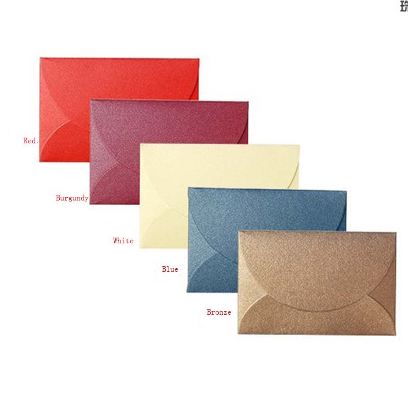 Small Colored Envelopes (Set of 50)