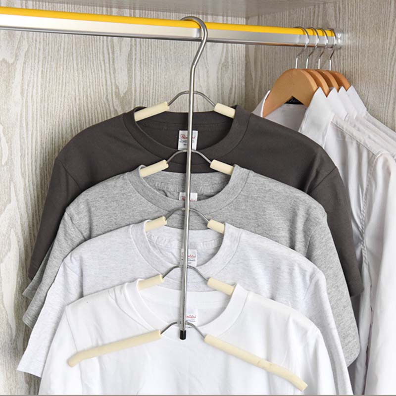 Stainless Steel Multi-Layer Metal Clothes Hanger