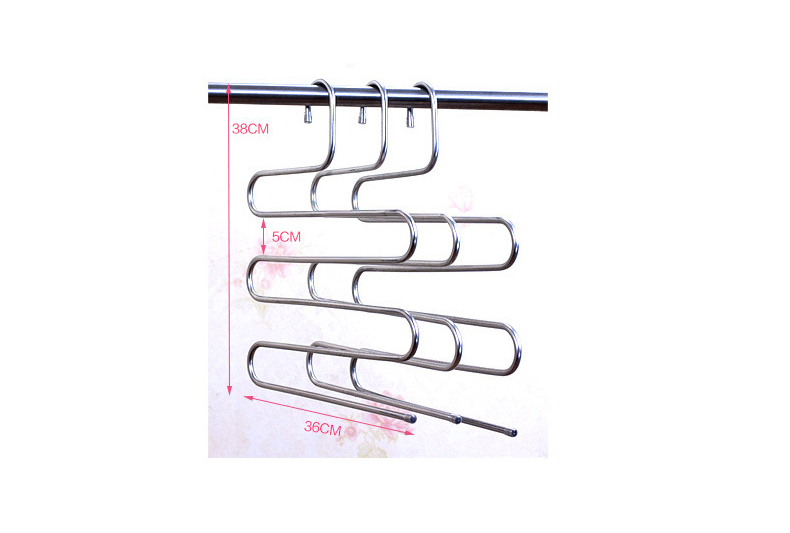 Stainless Steel Multi-Layer Metal Clothes Hanger