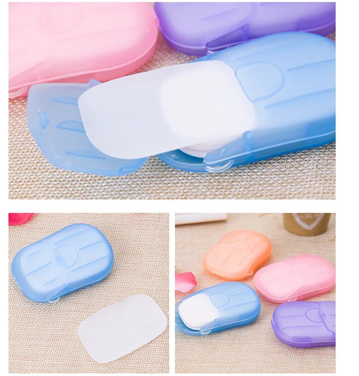 Travel Portable Paper Soap (Set of 60)