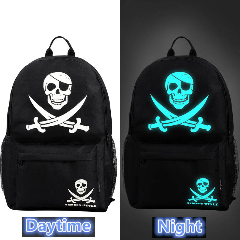 Glow-in-the-Dark and Anti Theft Backpack