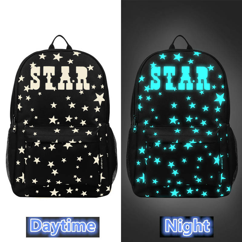 Glow-in-the-Dark and Anti Theft Backpack