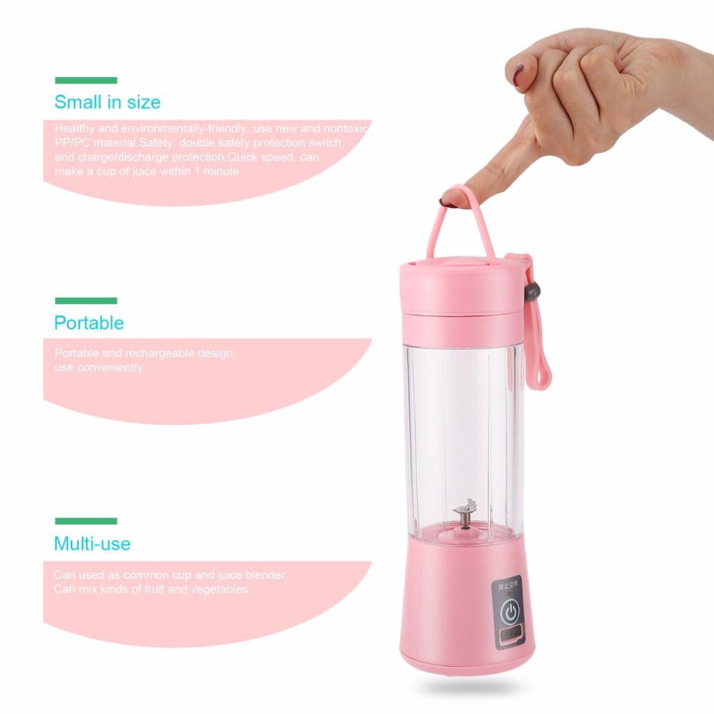 Portable Rechargeable Fruit And Vegetable Juicer Blender