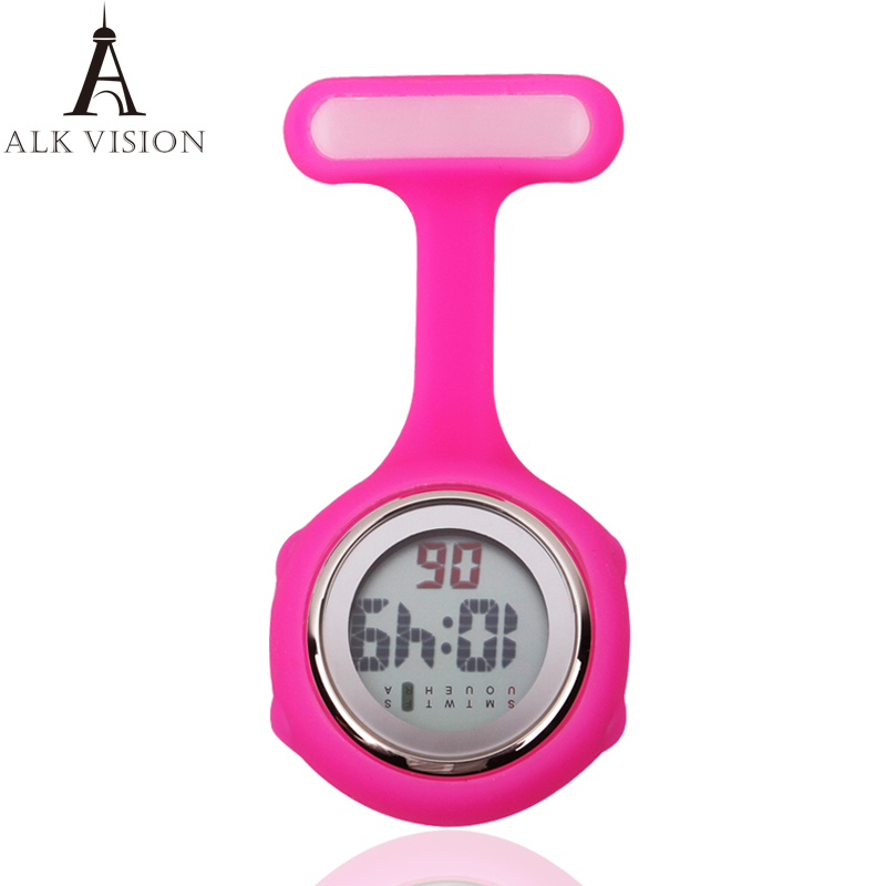 Silicone Digital Nurses Watch