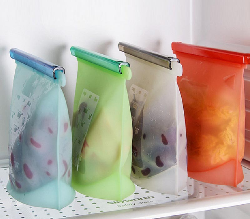 Silicone Ziplock Bags