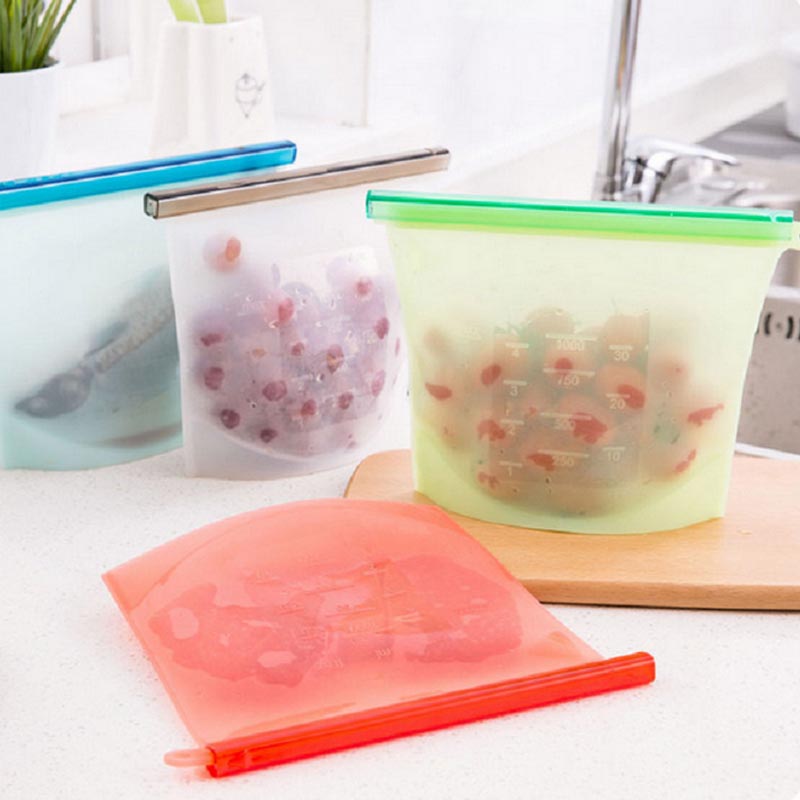 Silicone Ziplock Bags