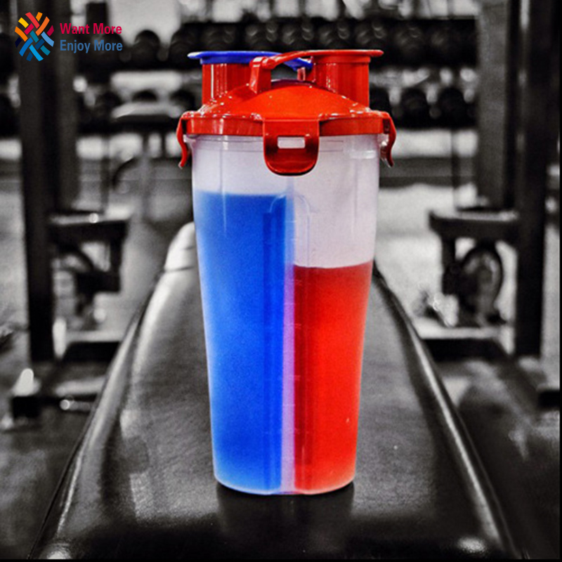 Fitness Dual Sports Bottle Shaker