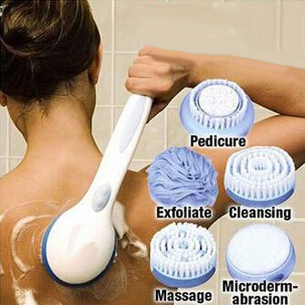 Electric Cleansing Shower Brush 5-in-1