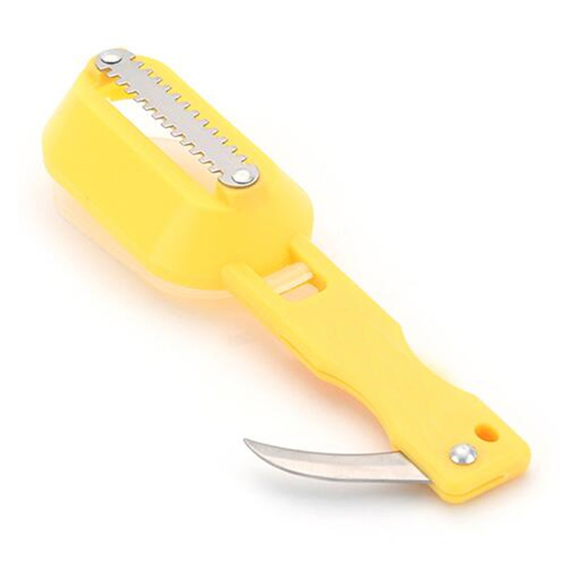 Fish Scaler With Knife