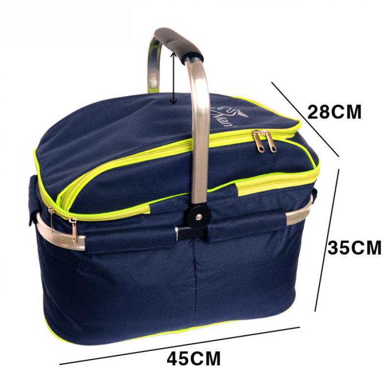 Portable Picnic Basket Set