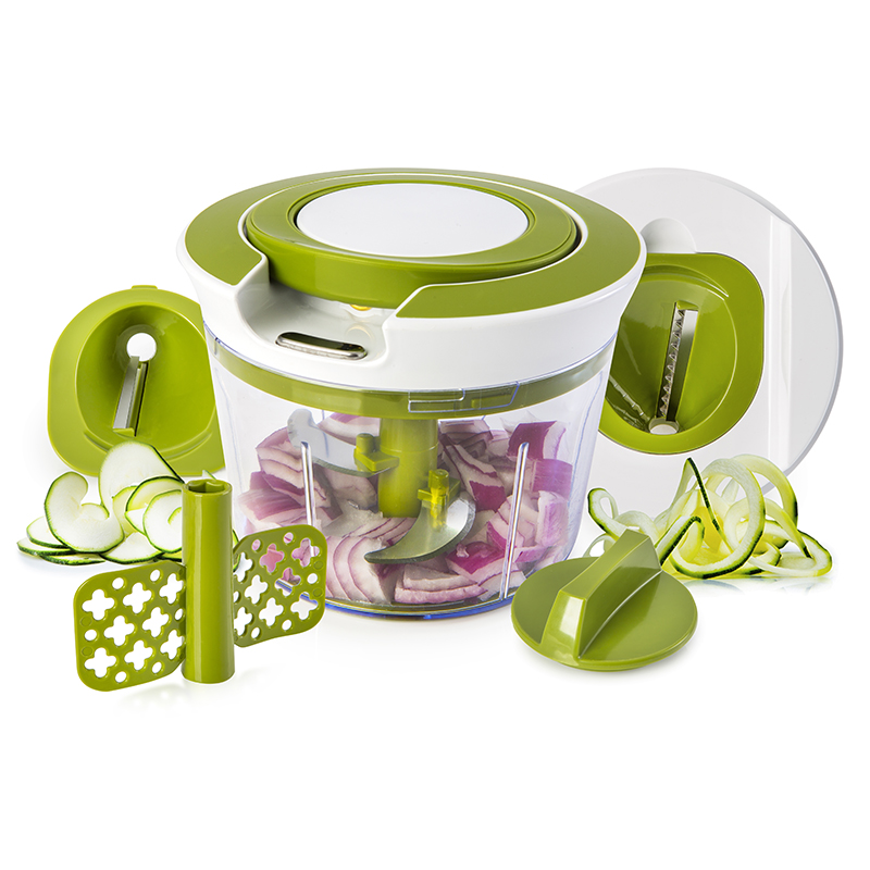 Powerful Manual Hand Held Food Vegetable Chopper