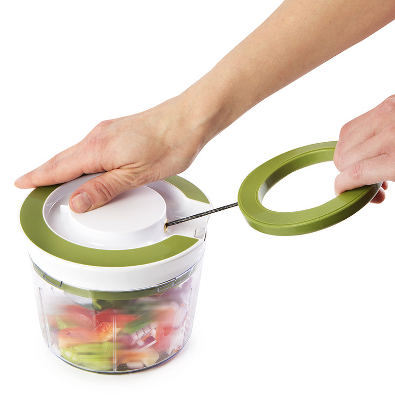 Powerful Manual Hand Held Food Vegetable Chopper