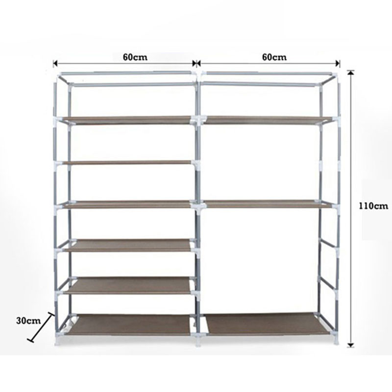 Double High Quality Shoes Cabinet Organizer