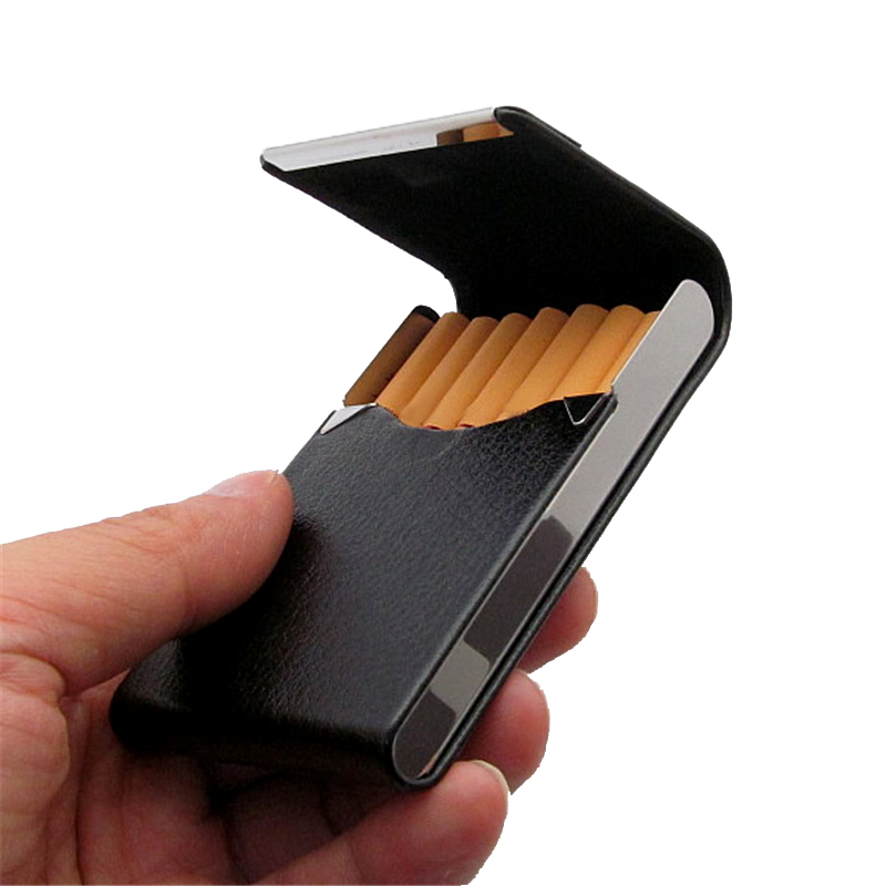 Aluminum Tobacco Cigarette Holder Smoking Case