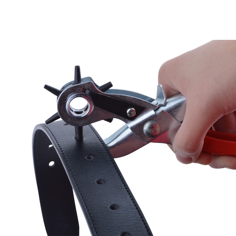 Multi-Functional Revolving Hole Punch Pliers