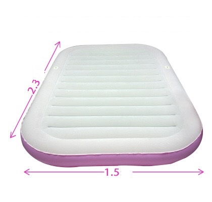 Portable Cartoon Themed Inflatable Air Mattress With Detachable Backrest