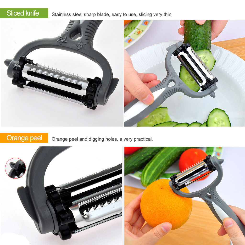 Multi-Functional 360° Rotary 4-in-1 Vegetable Peeler