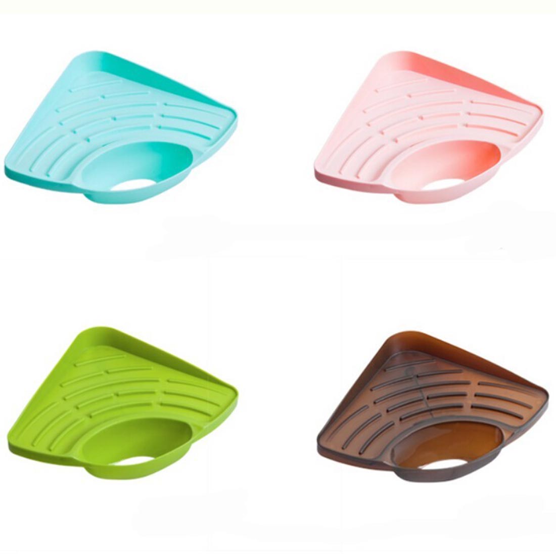 Triangular Self Draining Sink Dish