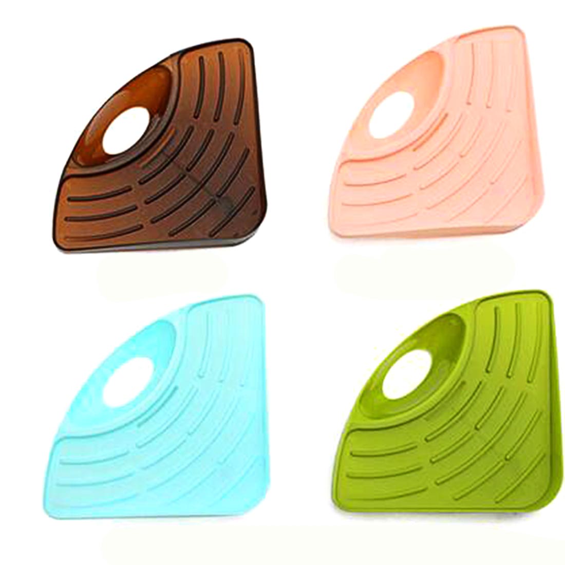 Triangular Self Draining Sink Dish