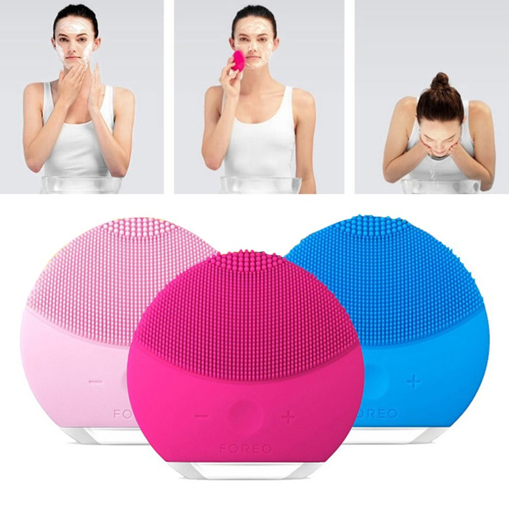 Rechargeable Silicone Electric Face Cleanser