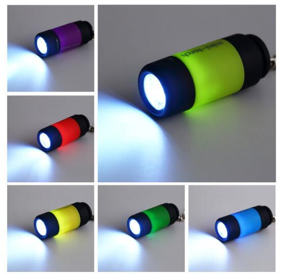 Mini Keychain USB Rechargeable Pocket Torch
