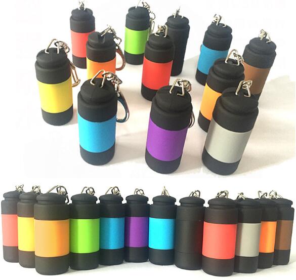 Mini Keychain USB Rechargeable Pocket Torch