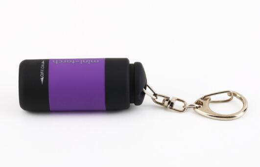 Mini Keychain USB Rechargeable Pocket Torch