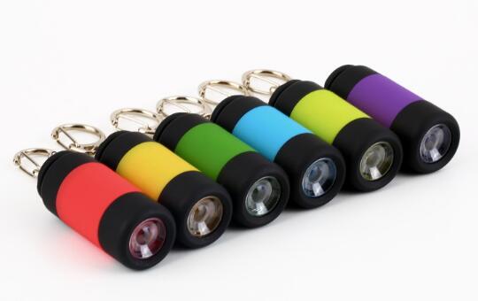 Mini Keychain USB Rechargeable Pocket Torch