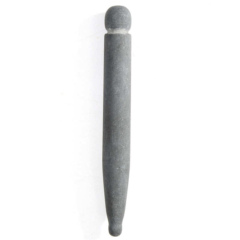 Black Natural Bian Stone Needle Massage Stick