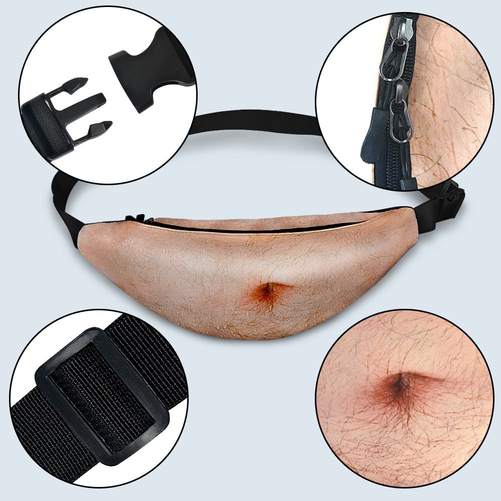 Funny Beer Belly Waist Bag