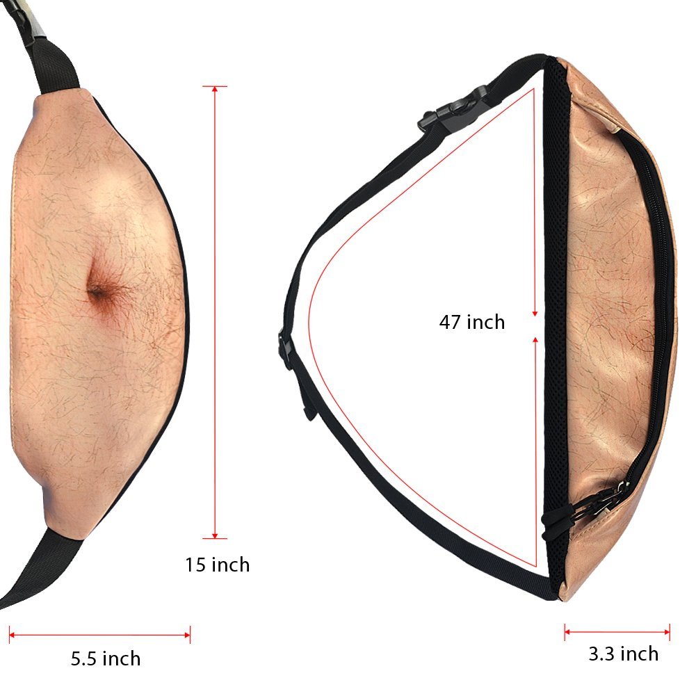 Funny Beer Belly Waist Bag