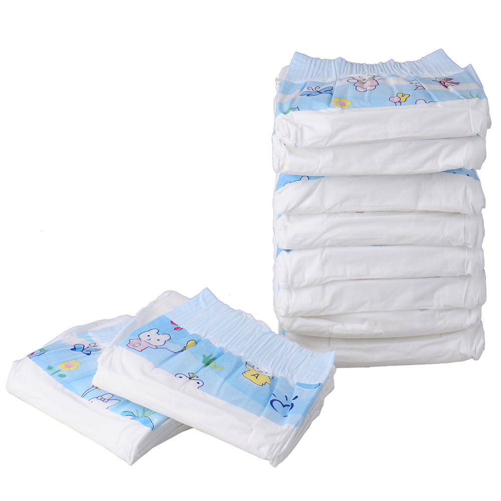 Super-Absorbent Pet Diapers (Set of 10pcs)