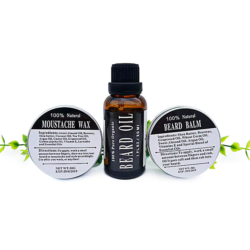 All Natural Ingredients Beard Care Kit