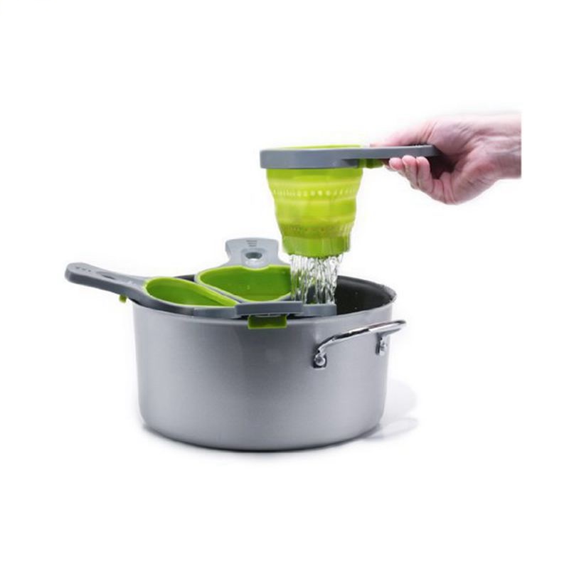Clip-On Silicone Pasta Cooking Basket