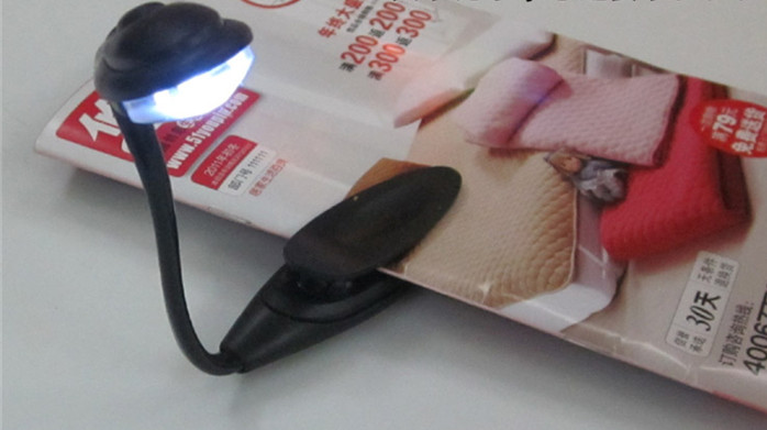 Mini Flexible Clip-On LED Reading Light