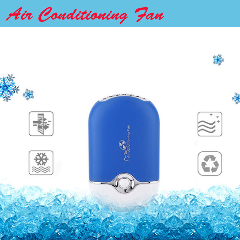 Mini Rechargeable Pocket USB Fan & Air Conditioner