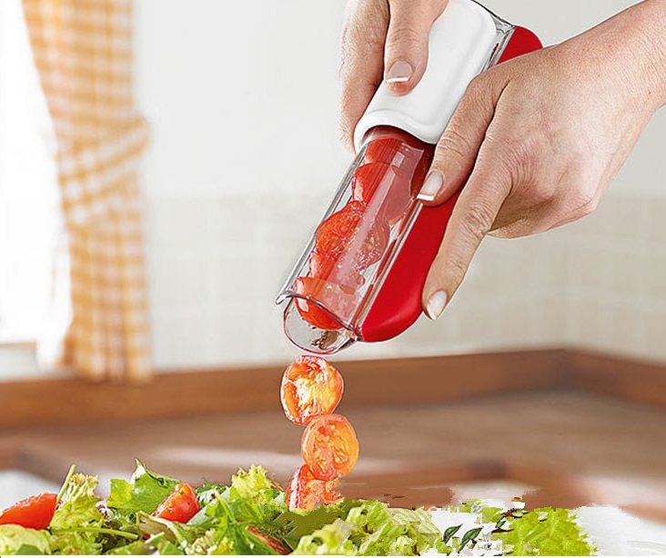 Easy Slicer Vegetable Fruit Cutter Chute