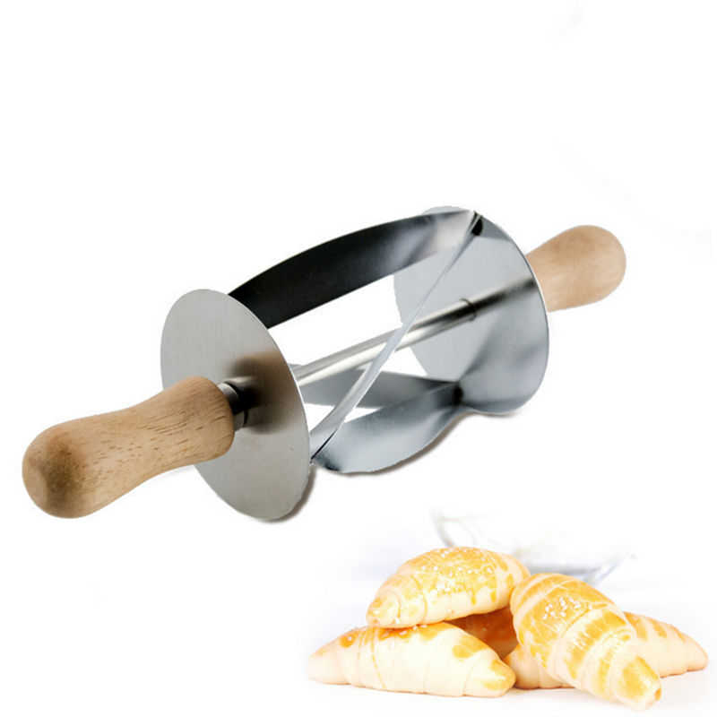 Stainless Steel Croissant Cutter Small Bread Pastry Cutter