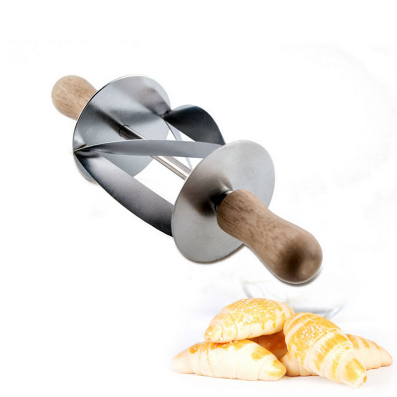 Stainless Steel Croissant Cutter Small Bread Pastry Cutter