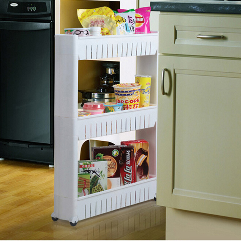 1 Piece 3 Or 4 Layer Gap Rolling Shelves