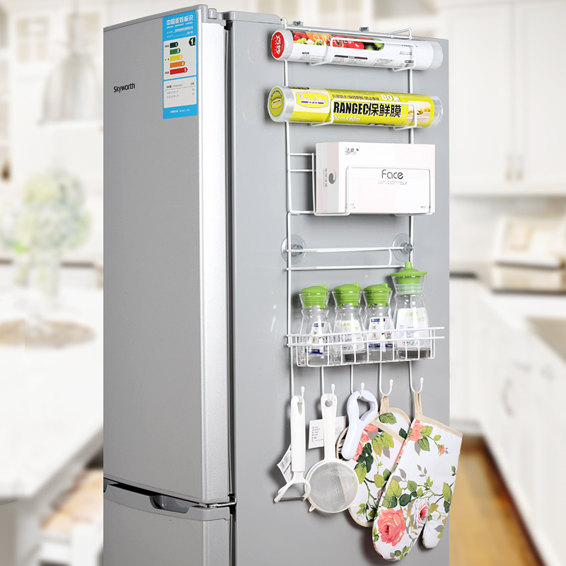 Multi Functional Refrigerator Suction Shelf