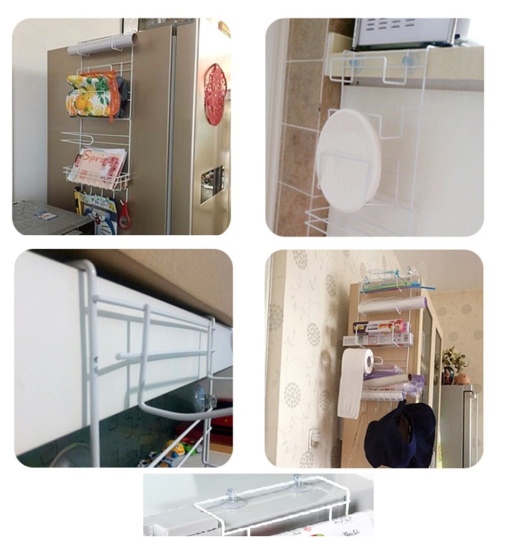 Multi Functional Refrigerator Suction Shelf