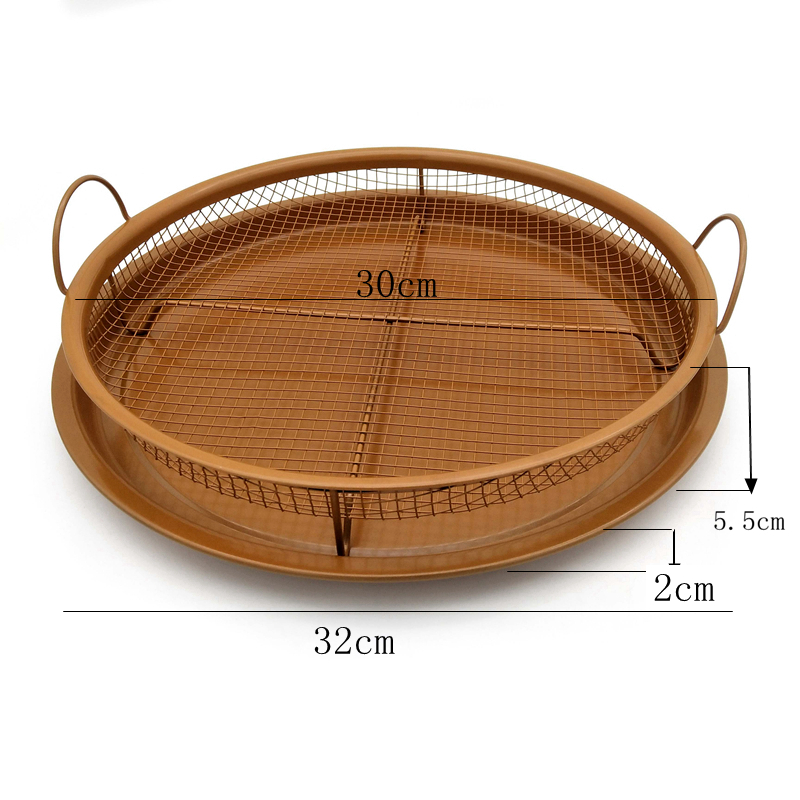 Ceramic Copper Oven Crisping Tray