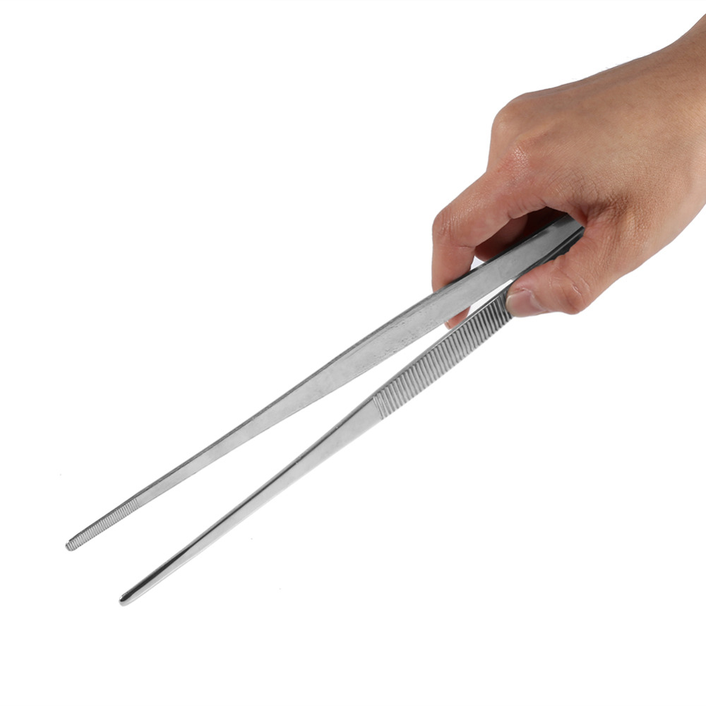 30cm Stainless Steel Kitchen Chefs Tweezers